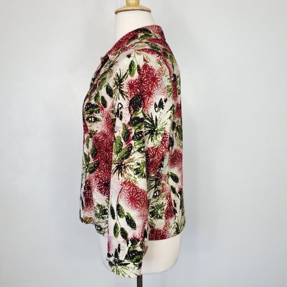 Christopher & Banks Snap Front Jacket Blazer Size XLP - Picture 7 of 14